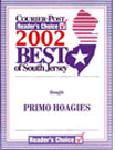 PrimoHoagies Awards - NJ