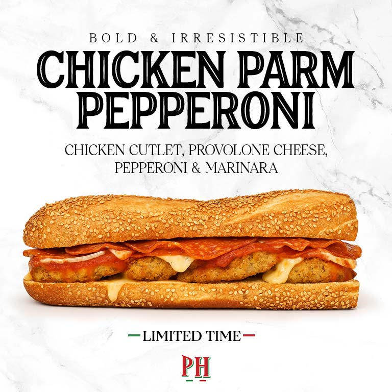 Chicken Parm Pepperoni now available for a limited time